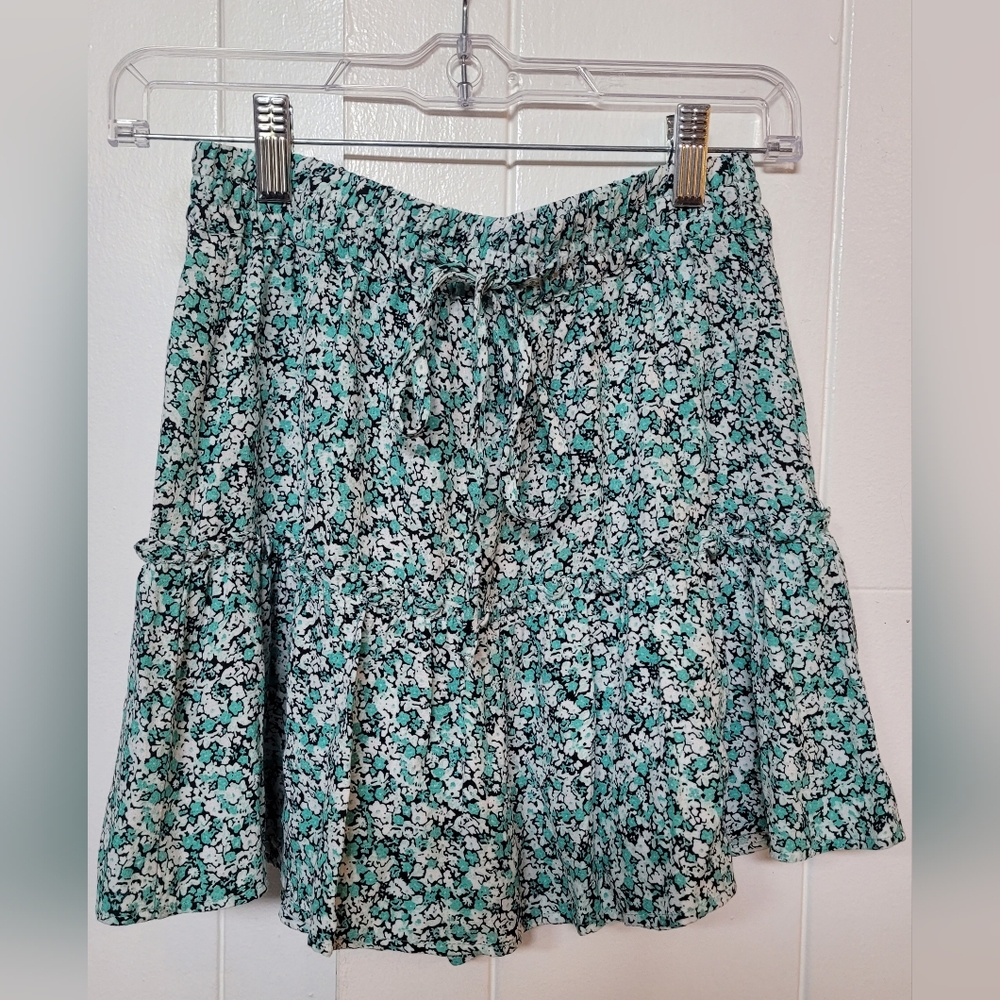 NWT Zara Floral Skirt Womens Size X-Small